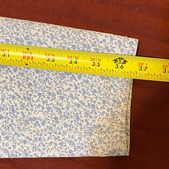 United Colors Of Benetton Blue Floral Jeggings 31 Waist - Picture 9 of 12